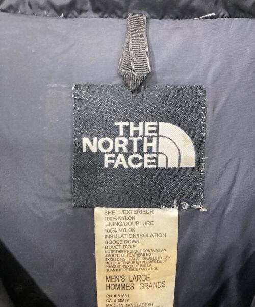THE NORTH FACE（ザ ノース フェイス）THE NORTH FACE (ザ ノース フェイス) 700FILL ヌプスダウンジャケット ブラック サイズ:Ｌの古着・服飾アイテム