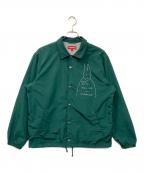 SUPREMEシュプリーム）の古着「Gummo Coaches Jacket/ガンモ コーチジャケット」｜グリーン