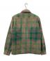SUPREME (シュプリーム) Quilted Faded Plaid Shirt/キルテッド　　フェイデッド　プレイド　シャツ グリーン×ブラウン サイズ:Ｍ：10000円