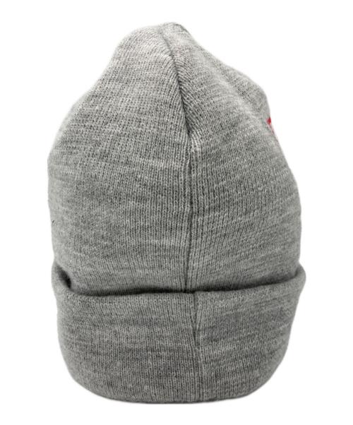 SUPREME（シュプリーム）Supreme (シュプリーム) New Era (ニューエラ) CROSS BOX LOGO BEANIE/クロス　ボックス　ロゴ　ビーニー グレーの古着・服飾アイテム