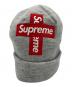 Supreme（シュプリーム）の古着「CROSS BOX LOGO BEANIE/クロス　ボックス　ロゴ　ビーニー」｜グレー