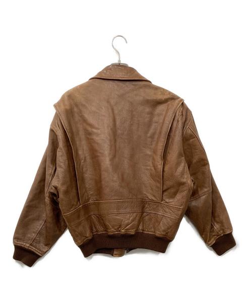 J.PRESS（ジェイプレス）J.PRESS (ジェイプレス) A-2 フライトジャケット ブラウン サイズ:Ｍの古着・服飾アイテム