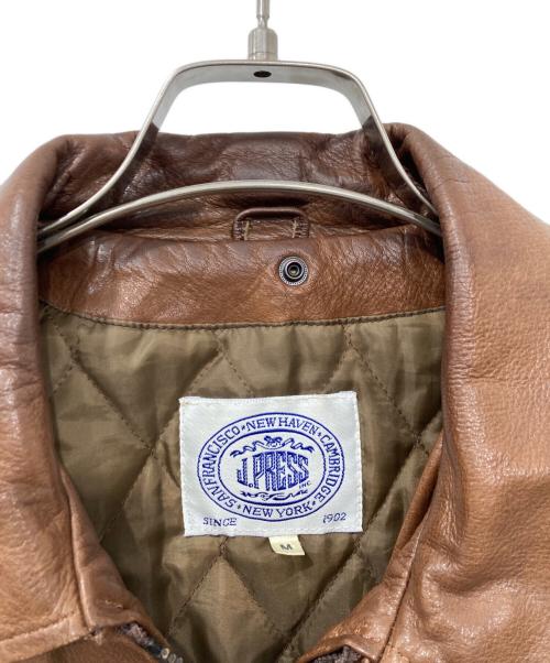 J.PRESS（ジェイプレス）J.PRESS (ジェイプレス) A-2 フライトジャケット ブラウン サイズ:Ｍの古着・服飾アイテム