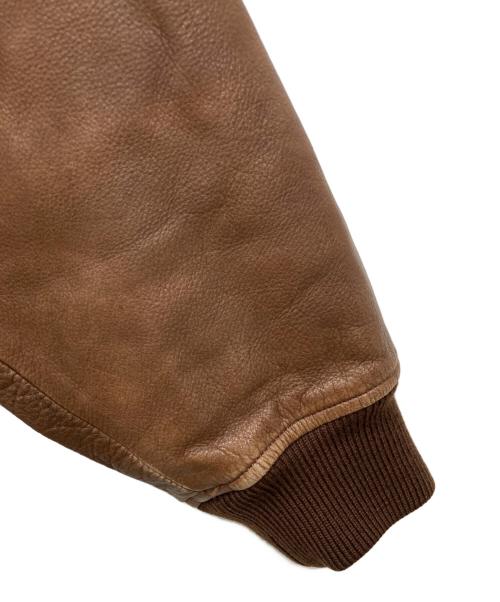 J.PRESS（ジェイプレス）J.PRESS (ジェイプレス) A-2 フライトジャケット ブラウン サイズ:Ｍの古着・服飾アイテム