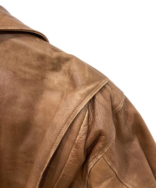 J.PRESS（ジェイプレス）J.PRESS (ジェイプレス) A-2 フライトジャケット ブラウン サイズ:Ｍの古着・服飾アイテム