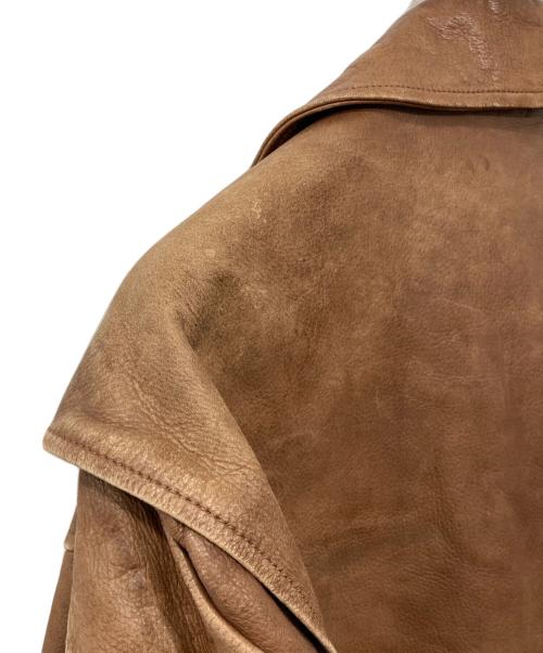 J.PRESS（ジェイプレス）J.PRESS (ジェイプレス) A-2 フライトジャケット ブラウン サイズ:Ｍの古着・服飾アイテム