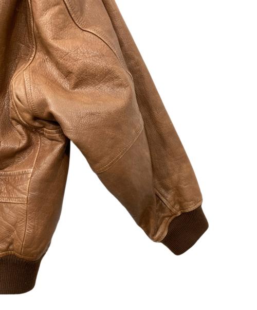 J.PRESS（ジェイプレス）J.PRESS (ジェイプレス) A-2 フライトジャケット ブラウン サイズ:Ｍの古着・服飾アイテム