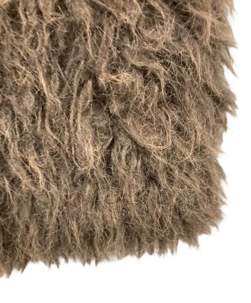 SUM1 STYLE（スミスタイル）SUM1 STYLE (スミスタイル) フェイクファーベスト ブラウン サイズ:Fの古着・服飾アイテム