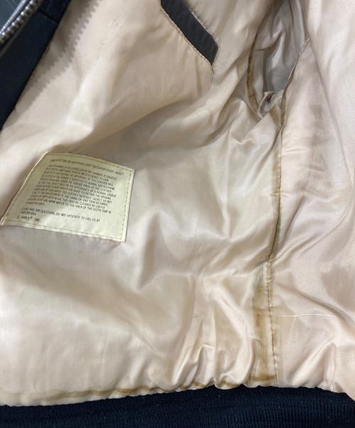 AVIREX（アヴィレックス）AVIREX (アヴィレックス) TYPE A-2 レザージャケット グレー サイズ:Lの古着・服飾アイテム