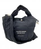 beautiful people×TAIONビューティフルピープル×タイオン）の古着「別注 PATTED MINI TOTE SHOULDER BAG/パデッドミニトートショルダーバッグ」
