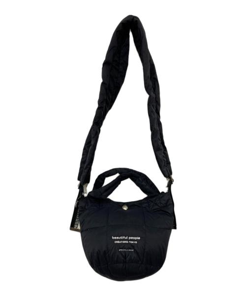 beautiful people（ビューティフルピープル）beautiful people (ビューティフルピープル) TAION (タイオン) 別注 PATTED MINI TOTE SHOULDER BAG/パデッドミニトートショルダーバッグ サイズ:FREEの古着・服飾アイテム