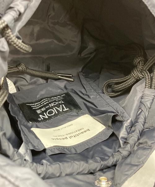 beautiful people（ビューティフルピープル）beautiful people (ビューティフルピープル) TAION (タイオン) 別注 PATTED MINI TOTE SHOULDER BAG/パデッドミニトートショルダーバッグ サイズ:FREEの古着・服飾アイテム