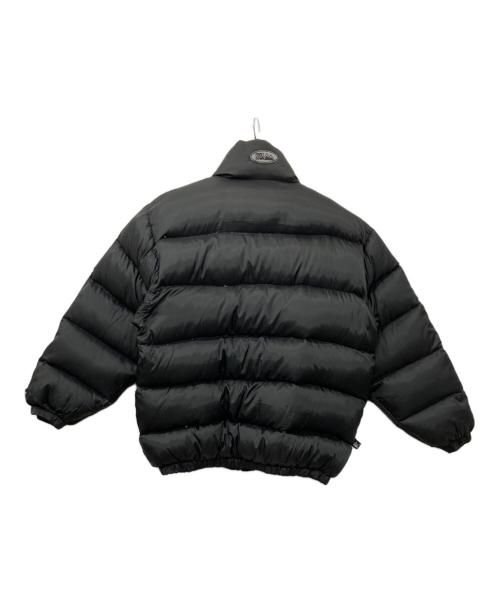 FIRST DOWN（ファーストダウン）FIRST DOWN (ファーストダウン) リバーシブルダウンジャケット ブラック サイズ:Ｍの古着・服飾アイテム