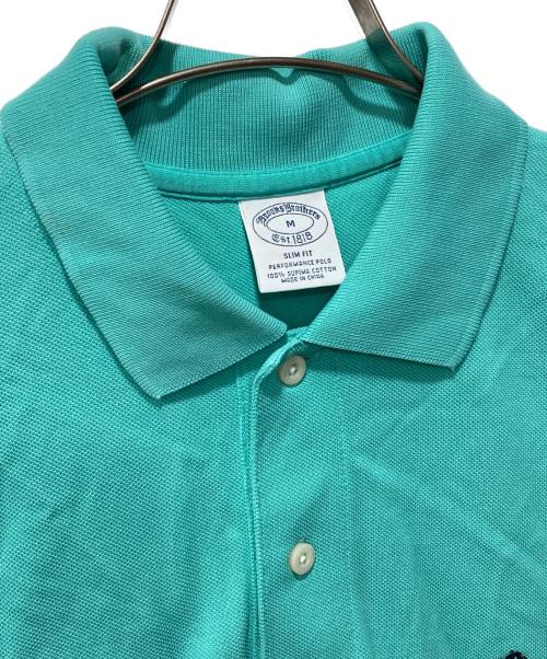 BROOKS BROTHERS（ブルックスブラザーズ）BROOKS BROTHERS (ブルックスブラザーズ) ポロシャツ ミントグリーン サイズ:Mの古着・服飾アイテム