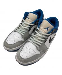 NIKE（ナイキ）の古着「Air Jordan 1 Low "True Blue" エアジョーダンワンロー‘トゥルー ブルー’ DM1199-140」｜ホワイト×ブルー
