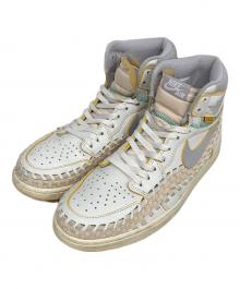 NIKE×UNION×Bephies Beauty Supply（ナイキ×ユニオン×ビフィーズ ビューティ サプライ）の古着「Air Jordan 1 High OG "Summer '96"/ エアジョーダン1 ハイ OG "サマー'96"」｜ホワイト×イエロー