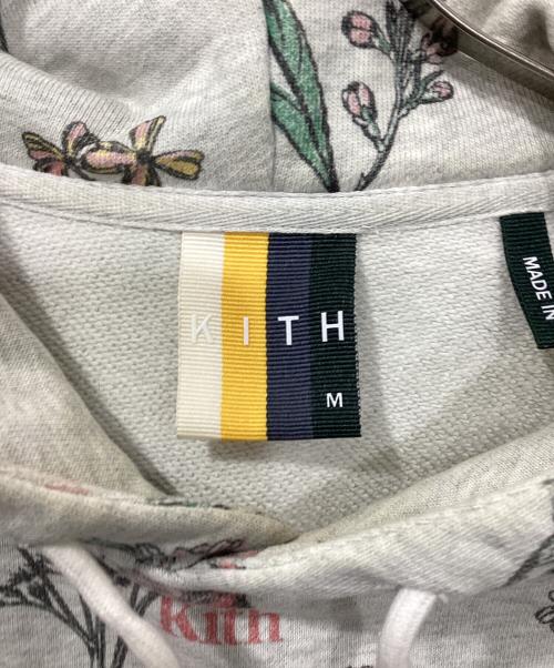 KITH（キス）KITH (キス) プルオーバーパーカー グレー サイズ:Mの古着・服飾アイテム