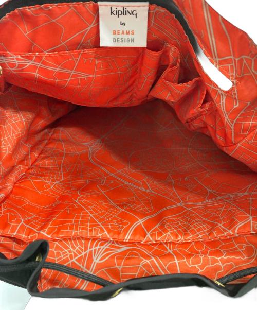 Kipling（キプリング）Kipling (キプリング) BEAMS (ビームス) WINTON （Double Black） B4サイズ ノートPC対応バックパック ブラック サイズ:-の古着・服飾アイテム