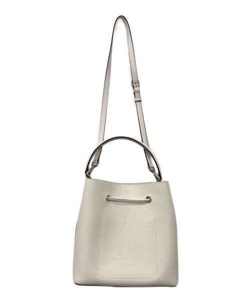 MICHAEL KORS（マイケル・コース）MICHAEL KORS (マイケル・コース) 2WAYバケットバッグ ホワイトの古着・服飾アイテム