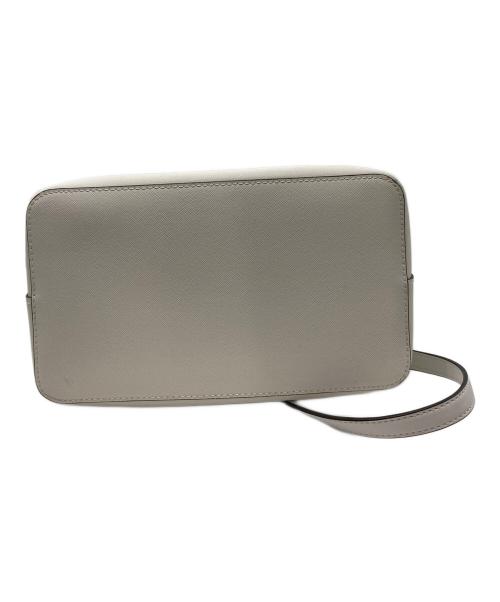 MICHAEL KORS（マイケル・コース）MICHAEL KORS (マイケル・コース) 2WAYバケットバッグ ホワイトの古着・服飾アイテム
