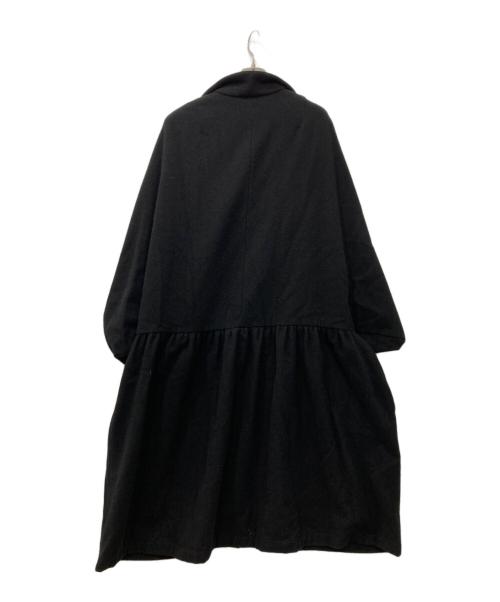 tricot COMME des GARCONS（トリココムデギャルソン）tricot COMME des GARCONS (トリココムデギャルソン) ジップポンチョコート ブラック サイズ:FREEの古着・服飾アイテム