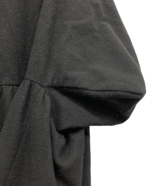 tricot COMME des GARCONS（トリココムデギャルソン）tricot COMME des GARCONS (トリココムデギャルソン) ジップポンチョコート ブラック サイズ:FREEの古着・服飾アイテム