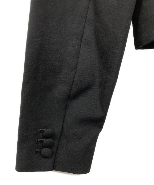 noir kei ninomiya（ノワール ケイ ニノミヤ）noir kei ninomiya (ノワール ケイ ニノミヤ) バックオープンジャケット ブラック サイズ:Lの古着・服飾アイテム