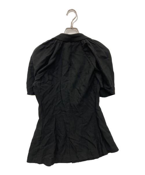 YOHJI YAMAMOTO（ヨウジヤマモト）YOHJI YAMAMOTO (ヨウジヤマモト) セパレートスリーブレーヨンキュプラジャケット ブラック サイズ:2の古着・服飾アイテム