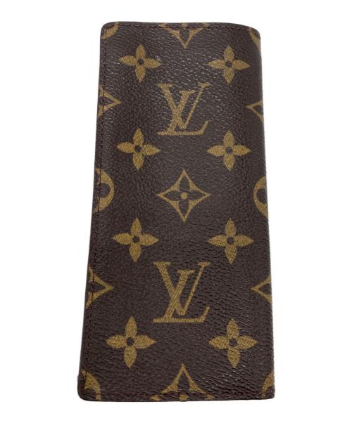 LOUIS VUITTON（ルイ ヴィトン）LOUIS VUITTON (ルイ ヴィトン) 眼鏡ケース ブラウンの古着・服飾アイテム