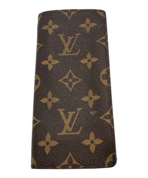 LOUIS VUITTON（ルイ ヴィトン）LOUIS VUITTON (ルイ ヴィトン) 眼鏡ケース ブラウンの古着・服飾アイテム