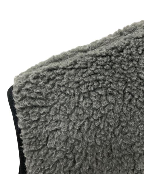 THE NORTH FACE（ザ ノース フェイス）THE NORTH FACE (ザ ノース フェイス) リバーシブルエクストリームパイルベスト/RVSBL EXRM PILEVST  グレー×ブラック サイズ:Mの古着・服飾アイテム