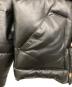 中古・古着 INDIAN MOTORCYCLE (インディアンモーターサイクル) ヨーク切替 DOWN JACKET/ダウンジャケット ブラック サイズ:38：18000円