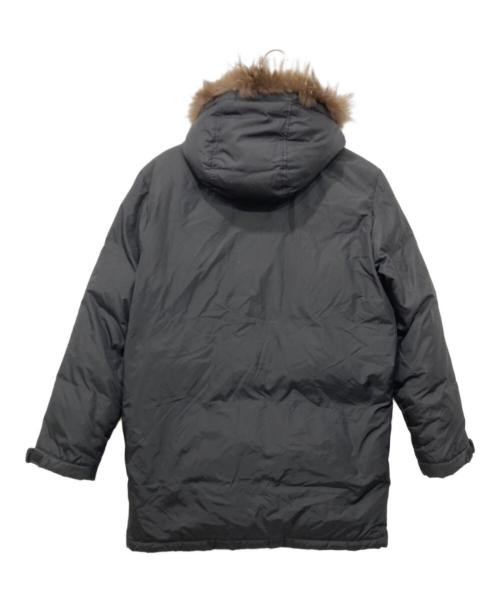 BURBERRY BLACK LABEL（バーバリーブラックレーベル）BURBERRY BLACK LABEL (バーバリーブラックレーベル) フォックスファーダウンコート ブラック サイズ:Mの古着・服飾アイテム