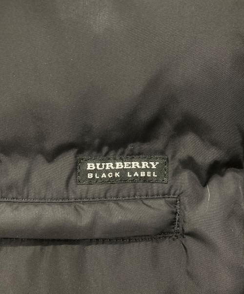 BURBERRY BLACK LABEL（バーバリーブラックレーベル）BURBERRY BLACK LABEL (バーバリーブラックレーベル) フォックスファーダウンコート ブラック サイズ:Mの古着・服飾アイテム