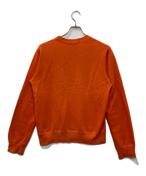 COMME des GARCONS JUNYA WATANABE MAN（コム デ ギャルソン ジュンヤ ワタナベ マン）COMME des GARCONS JUNYA WATANABE MAN (コム デ ギャルソン ジュンヤ ワタナベ マン) プリントスウェット オレンジ サイズ:Sの古着・服飾アイテム
