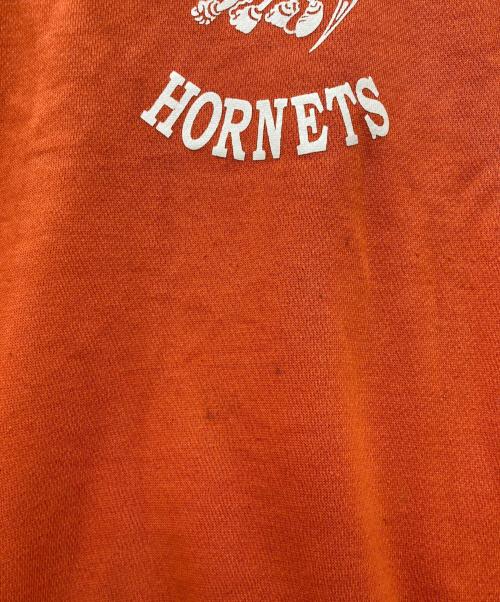 COMME des GARCONS JUNYA WATANABE MAN（コム デ ギャルソン ジュンヤ ワタナベ マン）COMME des GARCONS JUNYA WATANABE MAN (コム デ ギャルソン ジュンヤ ワタナベ マン) プリントスウェット オレンジ サイズ:Sの古着・服飾アイテム