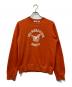 COMME des GARCONS JUNYA WATANABE MAN（コム デ ギャルソン ジュンヤ ワタナベ マン）の古着「プリントスウェット」｜オレンジ