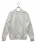 MAISON KITSUNE (メゾンキツネ) ロゴスウェット ホワイト サイズ:XS：6000円