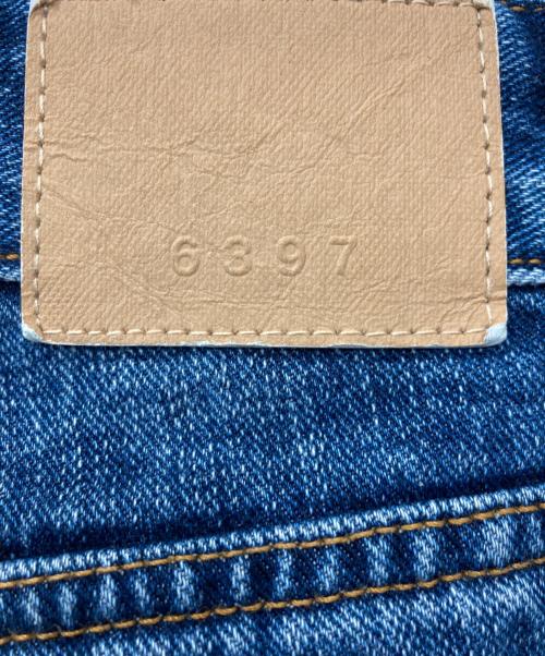 6397（シックススリーナインセブン）6397 (シックススリーナインセブン) journal standard luxe (ジャーナルスタンダード ラックス) SHORTY デニムパンツ インディゴ サイズ:29の古着・服飾アイテム
