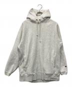 Champion×JOURNAL STANDARD relumeチャンピオン×ジャーナルスタンダード レリューム）の古着「別注 RELUME PO HOODED SWEAT SHIRT」｜グレー