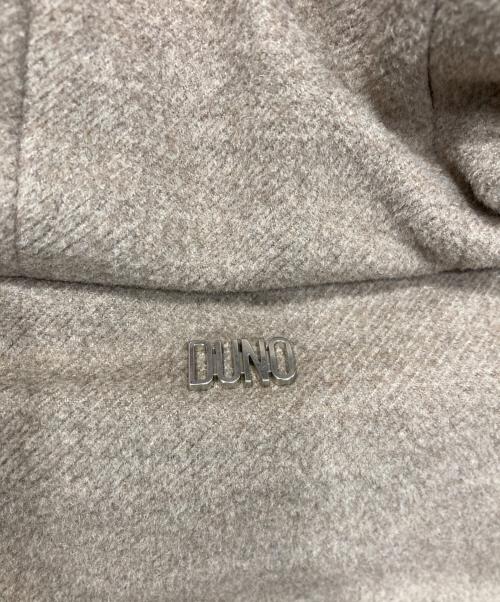 DUNO（デュノ）DUNO (デュノ) ウール切替ダウンコート/BALLON X ベージュ サイズ:44の古着・服飾アイテム