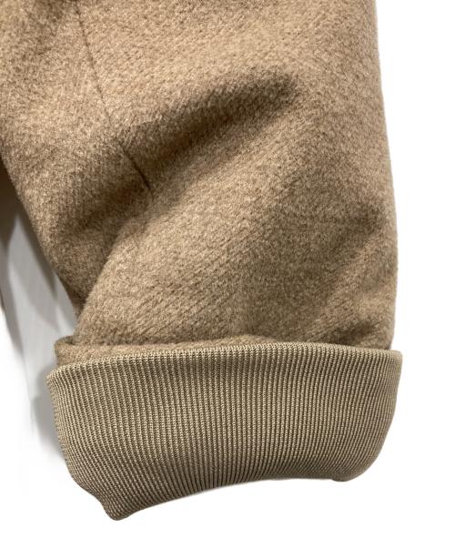 DUNO（デュノ）DUNO (デュノ) ウール切替ダウンコート/BALLON X ベージュ サイズ:44の古着・服飾アイテム