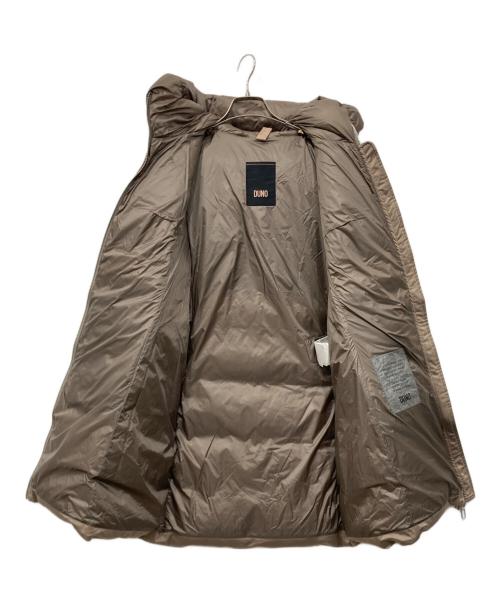 DUNO（デュノ）DUNO (デュノ) ウール切替ダウンコート/BALLON X ベージュ サイズ:44の古着・服飾アイテム