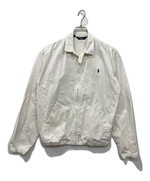 POLO RALPH LAUREN（ポロ・ラルフローレン）POLO RALPH LAUREN (ポロ・ラルフローレン) スイングトップ ホワイト サイズ:Sの古着・服飾アイテム