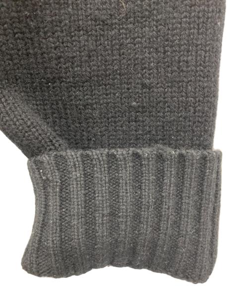 POLO RALPH LAUREN（ポロ・ラルフローレン）POLO RALPH LAUREN (ポロ・ラルフローレン) ビッグポニードライバーズニット ブラック サイズ:Mの古着・服飾アイテム