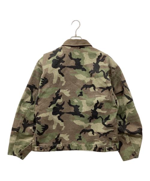 AVIREX（アヴィレックス）AVIREX (アヴィレックス) CAMO DUCK JACKET / カモダックジャケット カーキ サイズ:Mの古着・服飾アイテム