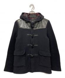GLOVER ALL×COMME des GARCONS JUNYA WATANABE MAN（グローバーオール×コム デ ギャルソン ジュンヤ ワタナベ マン）の古着「ダッフルコート」｜ブラック