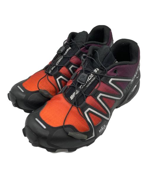 SALOMON（サロモン）SALOMON (サロモン) SPEEDCROSS 3 Black / Plum Perfect / Ftw Silver サイズ:26cm/US8/UK7.5/EUR41.5の古着・服飾アイテム