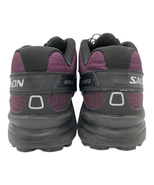 SALOMON（サロモン）SALOMON (サロモン) SPEEDCROSS 3 Black / Plum Perfect / Ftw Silver サイズ:26cm/US8/UK7.5/EUR41.5の古着・服飾アイテム