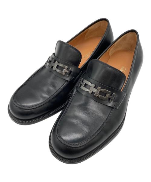 Salvatore Ferragamo（サルヴァトーレ フェラガモ）Salvatore Ferragamo (サルヴァトーレ フェラガモ) ガンチーニ ビットローファー ブラック サイズ:7の古着・服飾アイテム